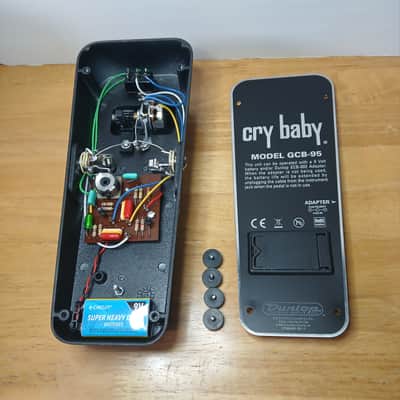 Custom Vintage v846 Style/Crybaby (Halo Version) Clyde McCoy Wah Effects Pedal Vox image 2