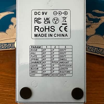 M-VAVE Mini Universe Reverb Pedal 9 Mode Pure Digital FREE SHIPPING image 3