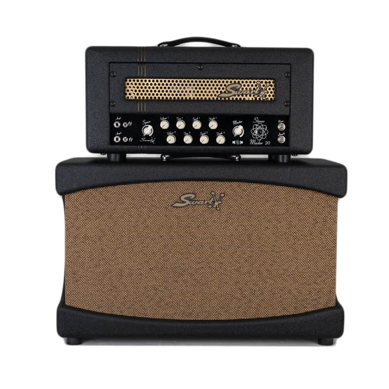 Swart Stereo Master 20 2-Channel 40-Watt 2x12" Guitar Amp Half Stack image 1