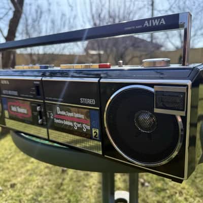 Aiwa CS-W660 Rare Vintage Cassette Deck Boombox Retro Japan Serviced Warranty image 14