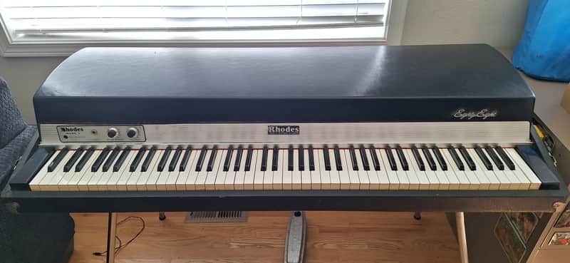 1970s Rhodes Mark I Stage 88 Electric Piano — Buz Watson Rebuild — Legs & Pedal image 1