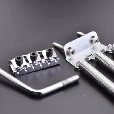 Licensed Floyd Rose Guitar Bridge Tremolo System in Chrome image 3