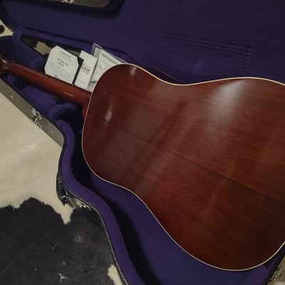 2024 Gibson '42 BANNER J-45 VOS/Custom Shop Acoustic Guitar- Vintage Sunburst w/Case & Candy image 11