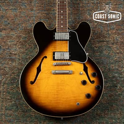 1996 Gibson ES-335 Dot Semi-Hollow Guitar Vintage Sunburst w/case
