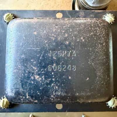 Fender Bassman 2-Channel 50-Watt 2x12" Piggyback Guitar Amp 1964 - 1966 Black Panel image 14