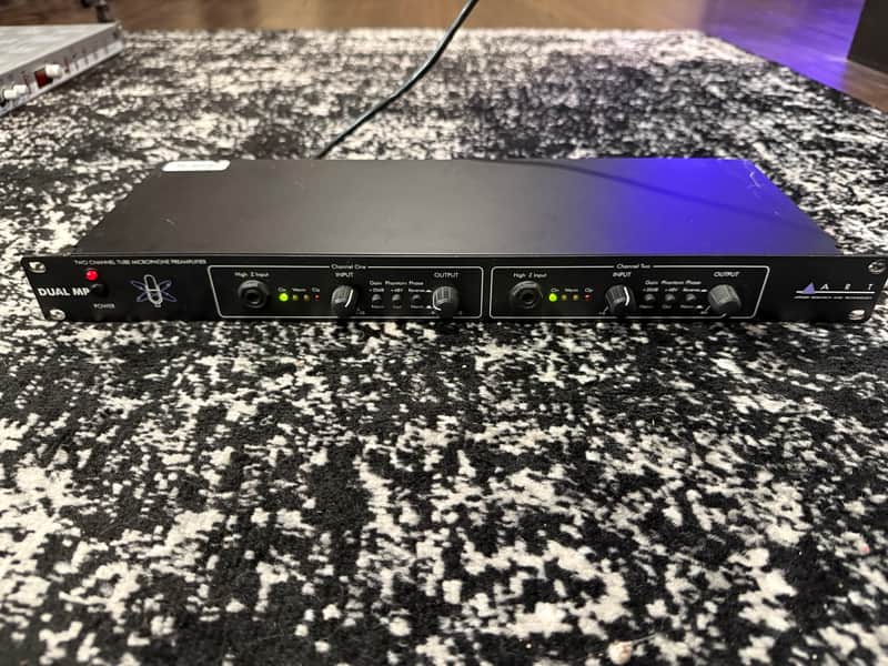 ART Dual MP Two Channel Microphone Preamp - Black imagen 1