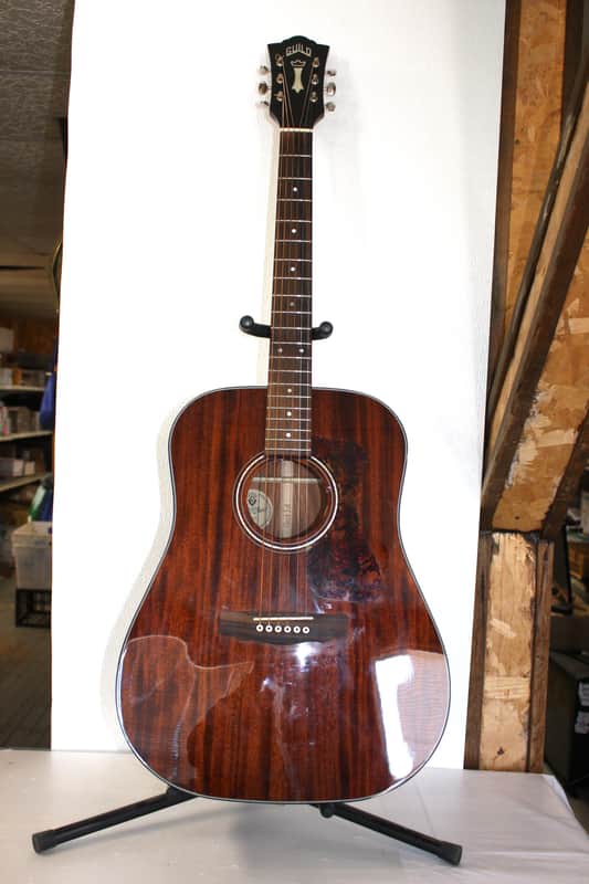 Guild D-120 Westerly Collection Dreadnought Acoustic Guitar - Natural Mahogany image 1