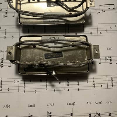 Gibson Burstbucker 1 and 2 Pickup Set—Nickel image 3