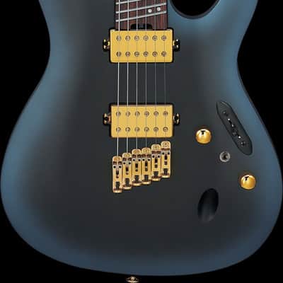 Ibanez S Axe Design Lab Multi-scale 6 String Electric Guitar - Midnight Arctic Ocean Matte (SML721MAM) image 12