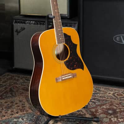 Epiphone Hummingbird Tribute Acoustic Guitar - Antique Natural image 15