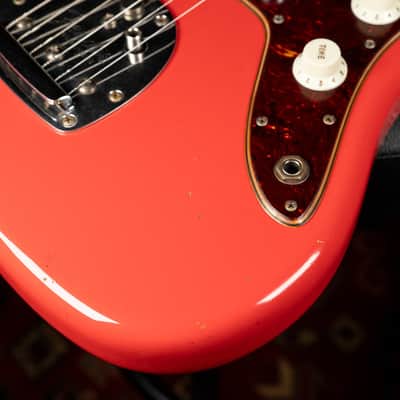 2019 Fender Custom Shop Journeyman Relic WW10 '59 Jazzmaster Fiesta Red w/OHSC image 17