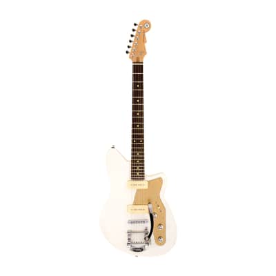 Reverend Jetstream 290 w/ Bigsby, Transparent White image 2