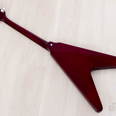 2014 Edwards by ESP E-FV-120D Flying V Cherry Red w/ Seymour Duncan, Hangtags image 12