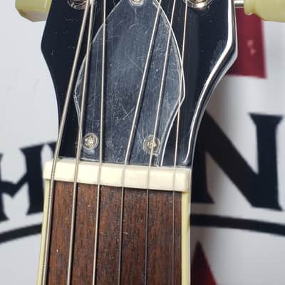 Burny RSA-70 BS Sunburst Semi Hollow Body Electric Guitar image 3