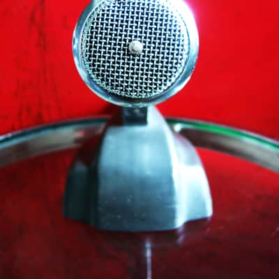 Vintage 1950's Electro-Voice 664 Cardioid Dynamic Microphone Hi Z w 419 model desk stand & cable 676 666 image 8