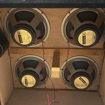 Marshall 1960A 4x12" Angled Cabinet (1978-1979) with G12M Blackbacks T1221 Kurt Mueller 1777 Cones image 8