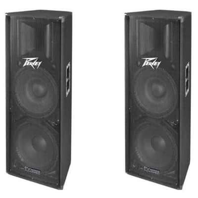 Peavey PV215D Powered Speaker (400 Watts, 2x15