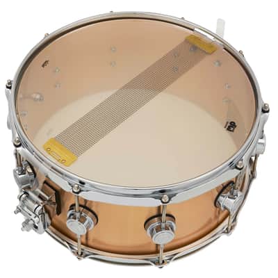 DW Collectors Brushed Bronze 6.5 x 14 Snare image 5