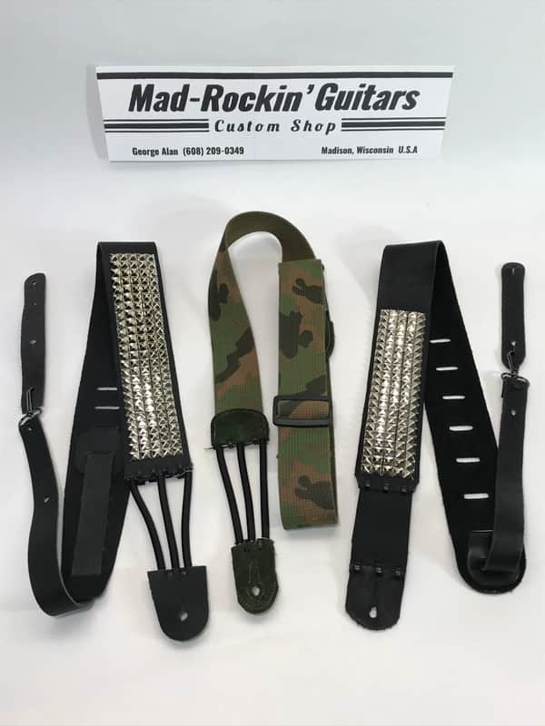 Mad-Rockin' Guitars Custom Straps (3 pack) 2021 various image 1