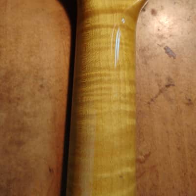 Warmoth Fender Stratocaster Neck 2010's - Nitrocellulose Lacquer Vintage Tint image 6