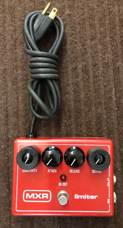 MXR MX-143 Limiter/Compressor Vintage 1979-1984 - Satin Red | Reverb