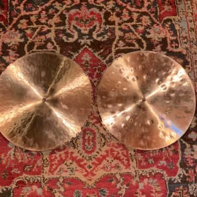 Meinl 14" Byzance Vintage Sand Hi-Hat (Pair) 2010 - Present - Sandblasted image 2