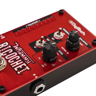 Digitech Mini Guitar Pitch Effect Pedal, Red (WHAMMY RICOCHET) image 9