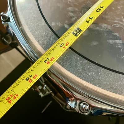 Ludwig USA Classic Vintage 1980's 6 PC Drum Set Kit 18 inch Floor Tom Natural Gloss image 6