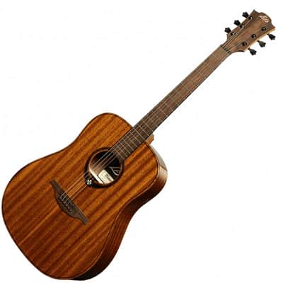 Lag Tramontane T98D | Dreadnought Acoustic Guitar, Natural. New with Full Warranty! image 3