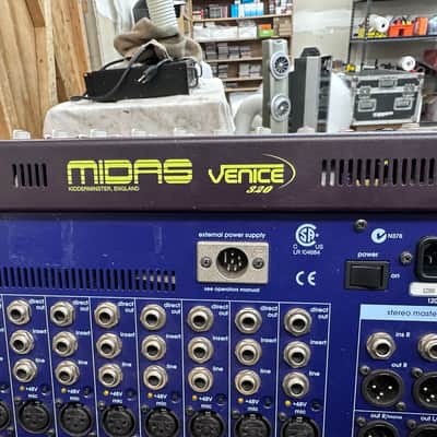 Midas Venice 320 32-Channel Mixer w/ATA Road Case w/Doghouse image 10