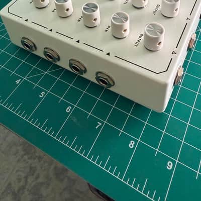 Land Devices Land Mixer 4-Channel Analog Utility Mixer w/ Pan 2023 - White on white image 3