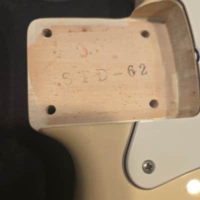 Used 80's Fender MIJ ST-62 Stratocaster Vintage White E image 14