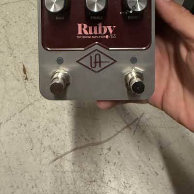Universal Audio Ruby ’63 Top Boost Amplifier 2022 - Present - Ruby / Silver image 1