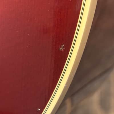 Guild F45CE-S6 1990 - Cherry Sunburst image 11