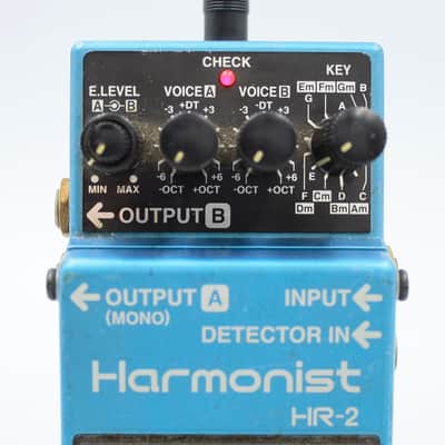 Boss HR-2 Harmonist Pink Label Guitar Effect Pedal BJ60830 image 3
