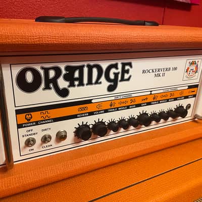 Orange Rockerverb 100 MK II 2-Channel 100-Watt Guitar Amp Head image 3