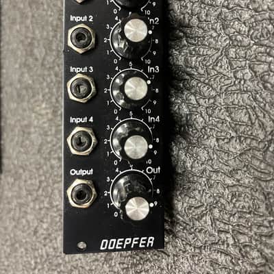 Doepfer A-138b Exponential Mixer — Excellent, Black Panel, 8HP, Original Box image 1