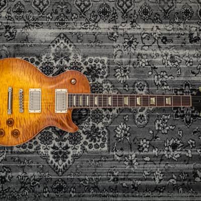 Nik Huber Orca 59 Exceptional Flame Top - faded sunburst Nitro image 11