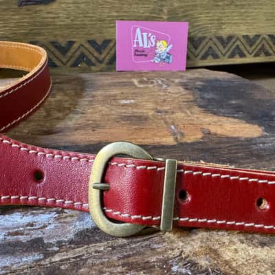 Blue Bell Straps ARTISAN ZOZO 73 Two Tone Aniline Colors Custom Shop UNIQUE for Al’s Music Factory image 7