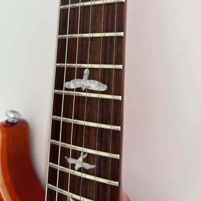 PRS SE Custom 22 Semi-Hollow Orange (2016) - Many Upgrades image 8