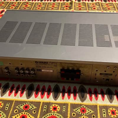 Yamaha A-05 Amplifier, year 1983 (NS-10), Stereo Power Amplifier for Passive Speakers, Vintage Natural Sound, made in Japan image 5