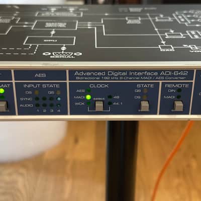 RME ADI-642 Bidirectional MADI / AES Digital Format Converter 2010s - Blue image 3