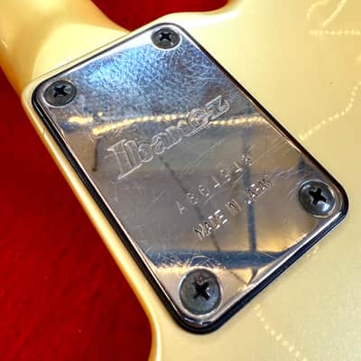 Ibanez  Road Star Bass II 1986 - Pearl white RB550 original vintage MIJ Japan image 8