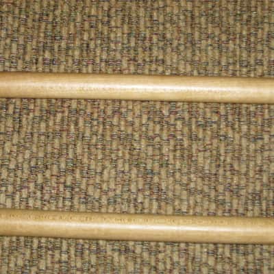 ONE pair new old stock (with packaging) Vic Firth T2 AMERICAN CUSTOM TIMPANI - CARTWHEEL MALLETS (SOFT), Head material / color: Felt / White -- Handle material: Hickory (or maybe Rock Maple) from 2010s (2019) image 15