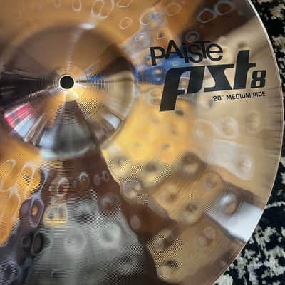 Paiste 20" PST 8 Reflector Medium Ride Cymbal - Brilliant image 2