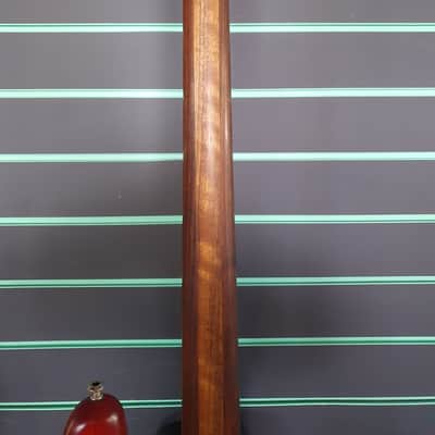 Warwick Streamer LX Jazzman Burgundy Red Oil 2003 Electric Bass Guitar image 13