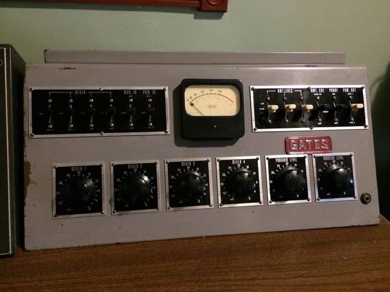 Vintage Gates Studioette Tube Recording Console Microphone Mixer !RARE! image 1