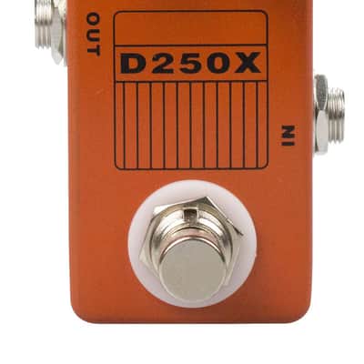 Mosky D250X Mini Overdrive Preamp Pedal with True Bypass Switch (Price includes the import duty for US buyer) image 2