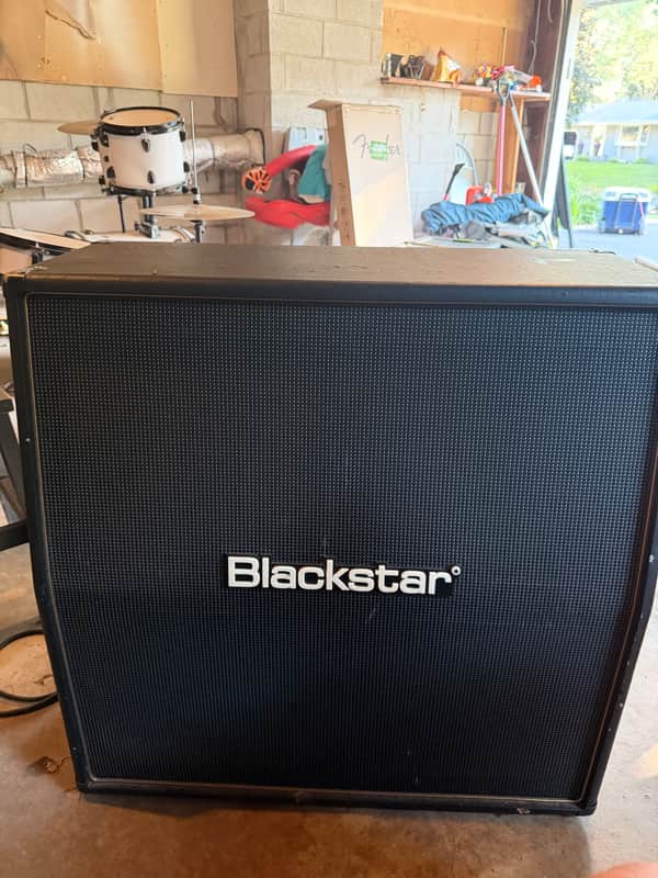 Blackstar HT-Metal-412A 320W 4x12 Angled Guitar Cabinet 2010s - Black image 1