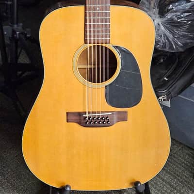 Martin D12-18 12-String Dreadnought Acoustic 1974 - Natural image 1